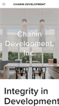 Mobile Screenshot of chanindevelopment.com