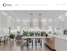 Tablet Screenshot of chanindevelopment.com
